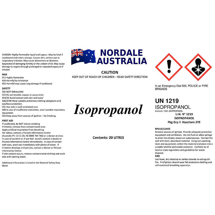 Nordale Isopropanol