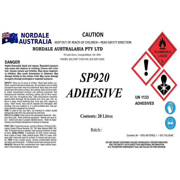 Nordale SP920 Sealing Compound