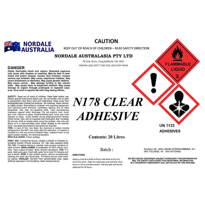 Nordale N178 Adhesive